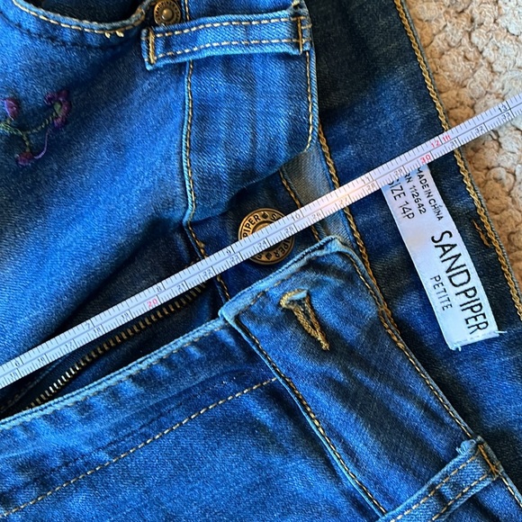 Sand Piper Petite size 14p stretch jeans - Picture 7 of 11